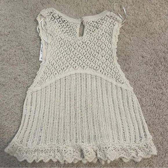 NWT ZARA CROCHETED TOP - Picture 2 of 5